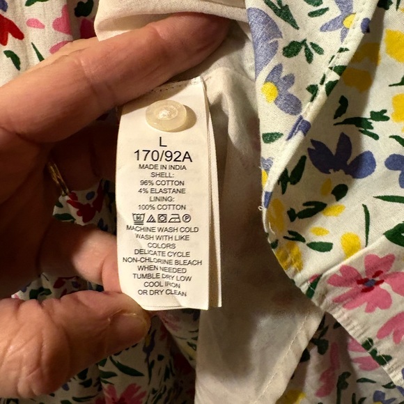 Kate Spade Shoreside Floral Shirtdress - Picture 9 of 10